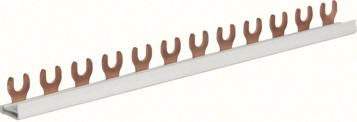 Hager KDN163A Fasskena 1-fas, 10kV, gaffel 12 moduler/210 mm