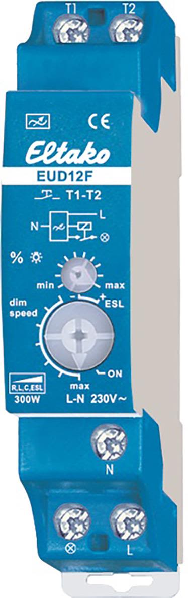 Eltako 21100830 Tryckdimmer 230V, 0-400 VA, IP20