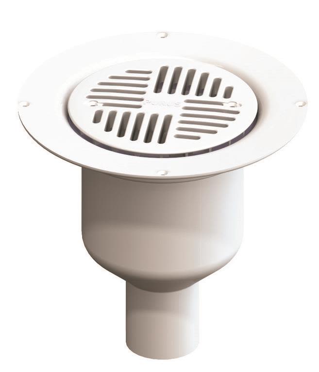 Purus Mini-Brage Golvbrunn 130 mm, bottenutlopp