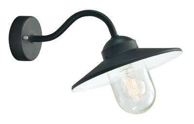Norlys - Karlstad Utendørs Vegglampe Svart