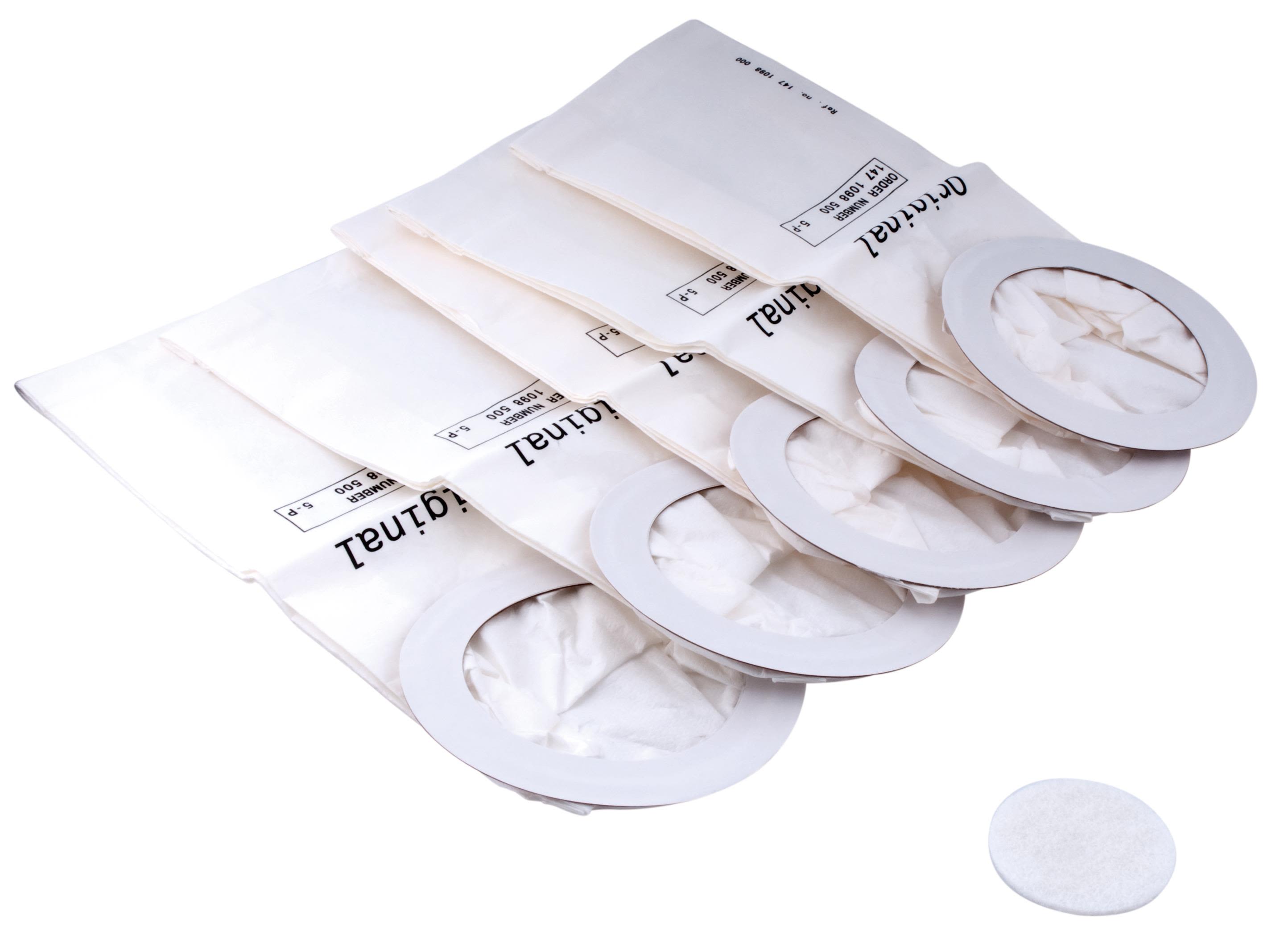 Nilfisk 1471098500 Filterpåse 5 liter, 5-pack