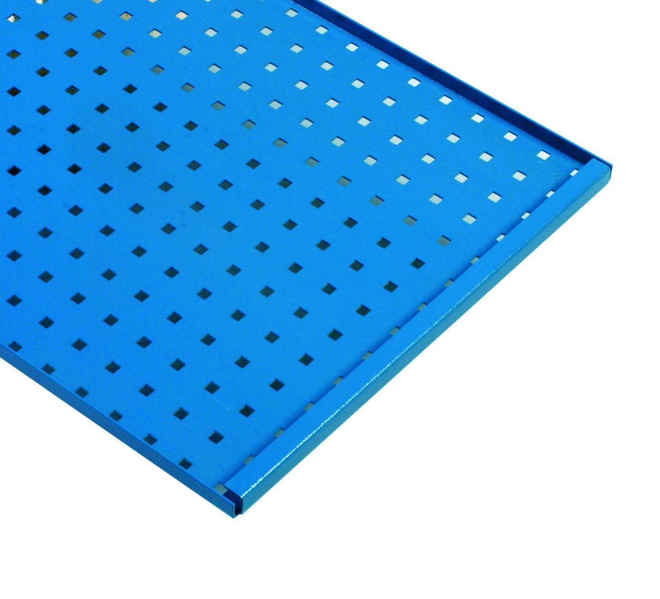 X-ponent Inredning 101401 Verktygspanel perfoplåt, 2 mm, blå 1930x470 mm
