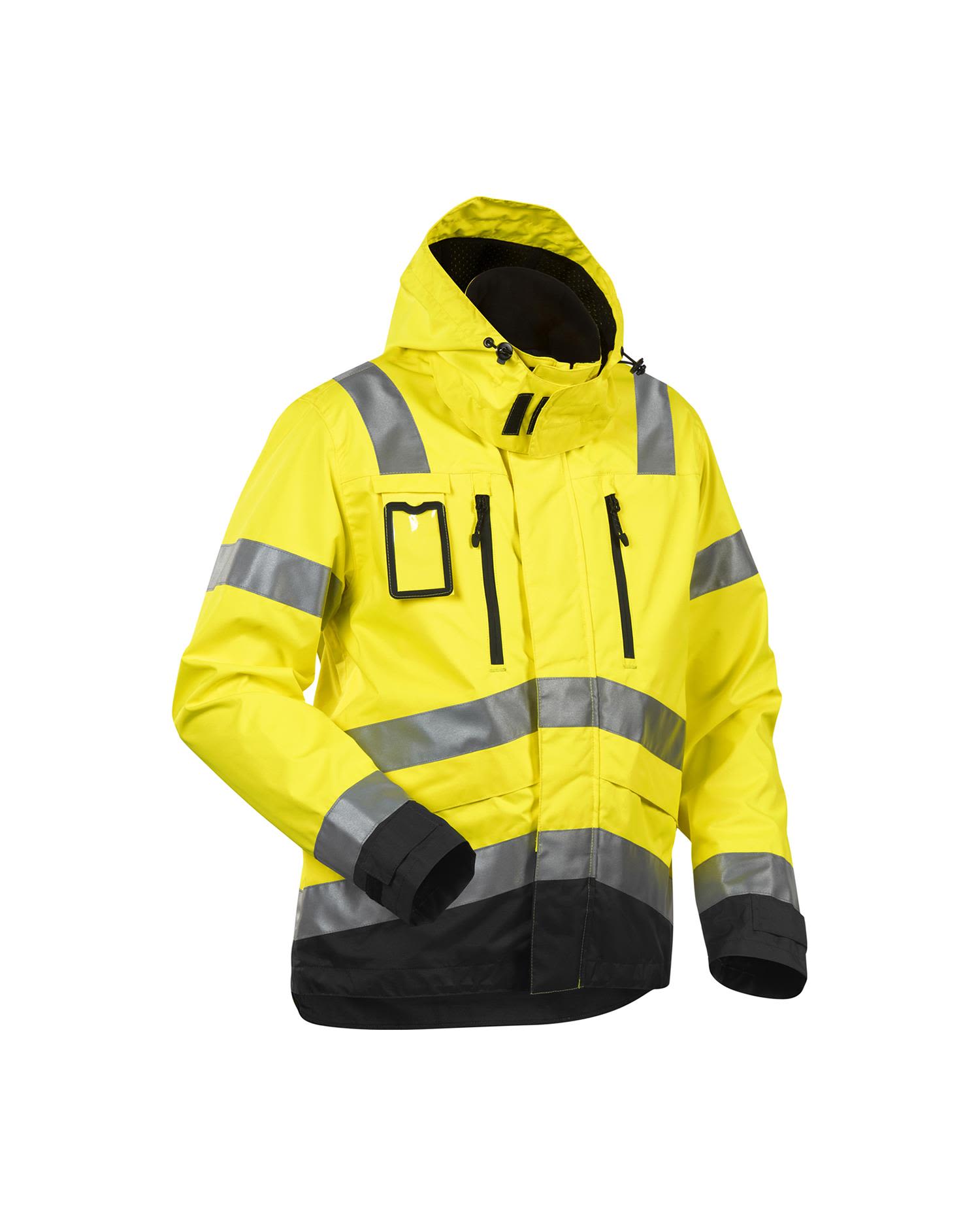 Blåkläder 483719773399M Shelljakke Høj synlighed gul/sort Hi-Vis gul/sort