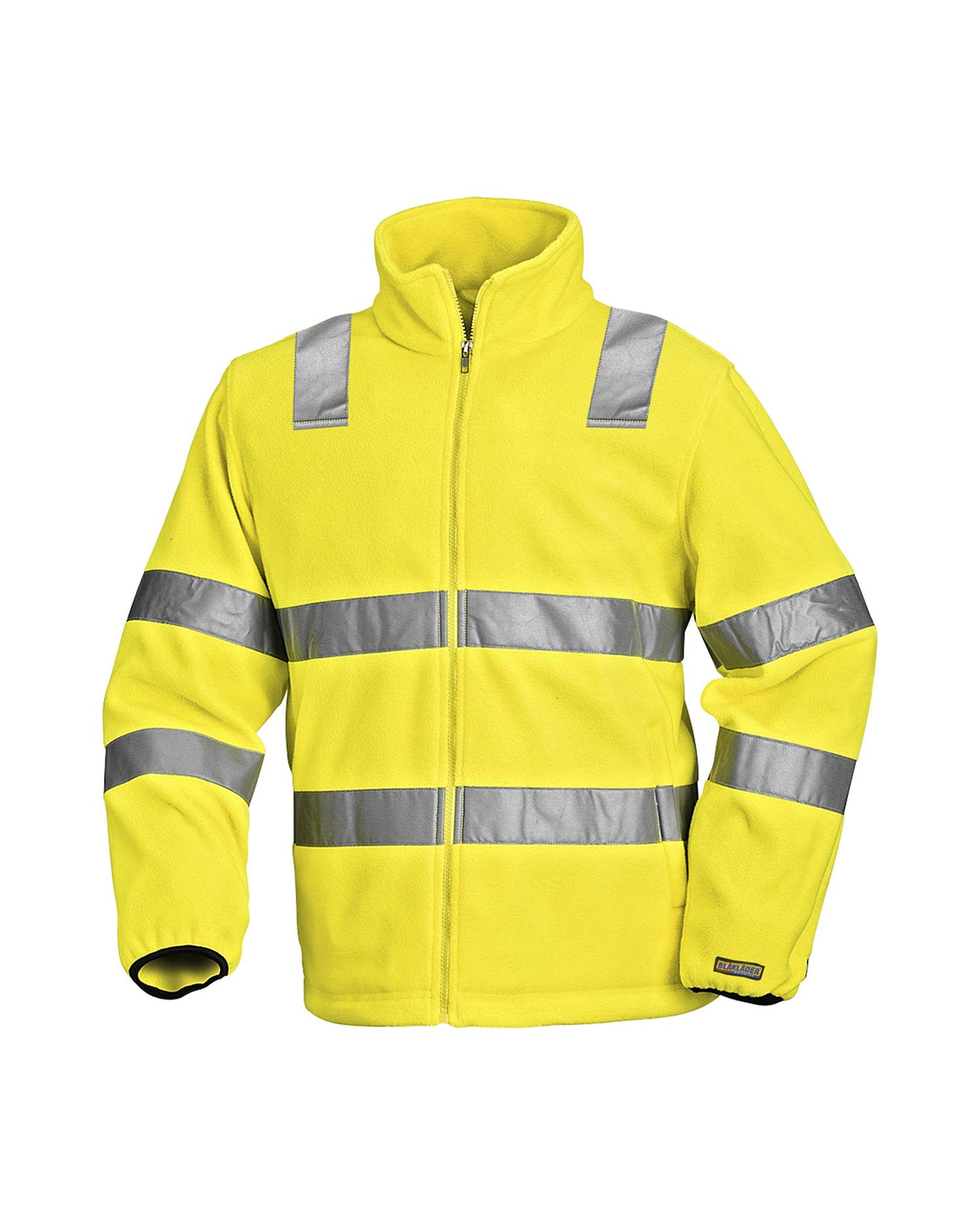 Blåkläder 483325603300XL Fleecejakke Høj synlighed gul Stl XL