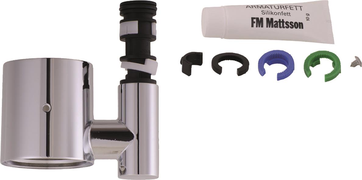 FM Mattsson 5978-2000 Piphylsa med stoppskruv