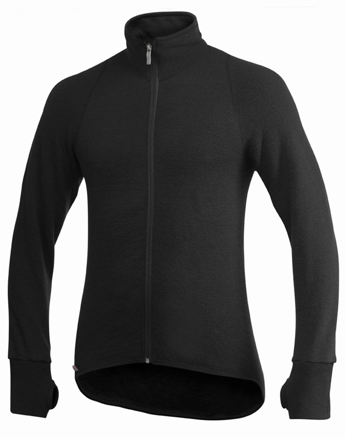 Woolpower Full zip jacket 400 Tröja svart XL