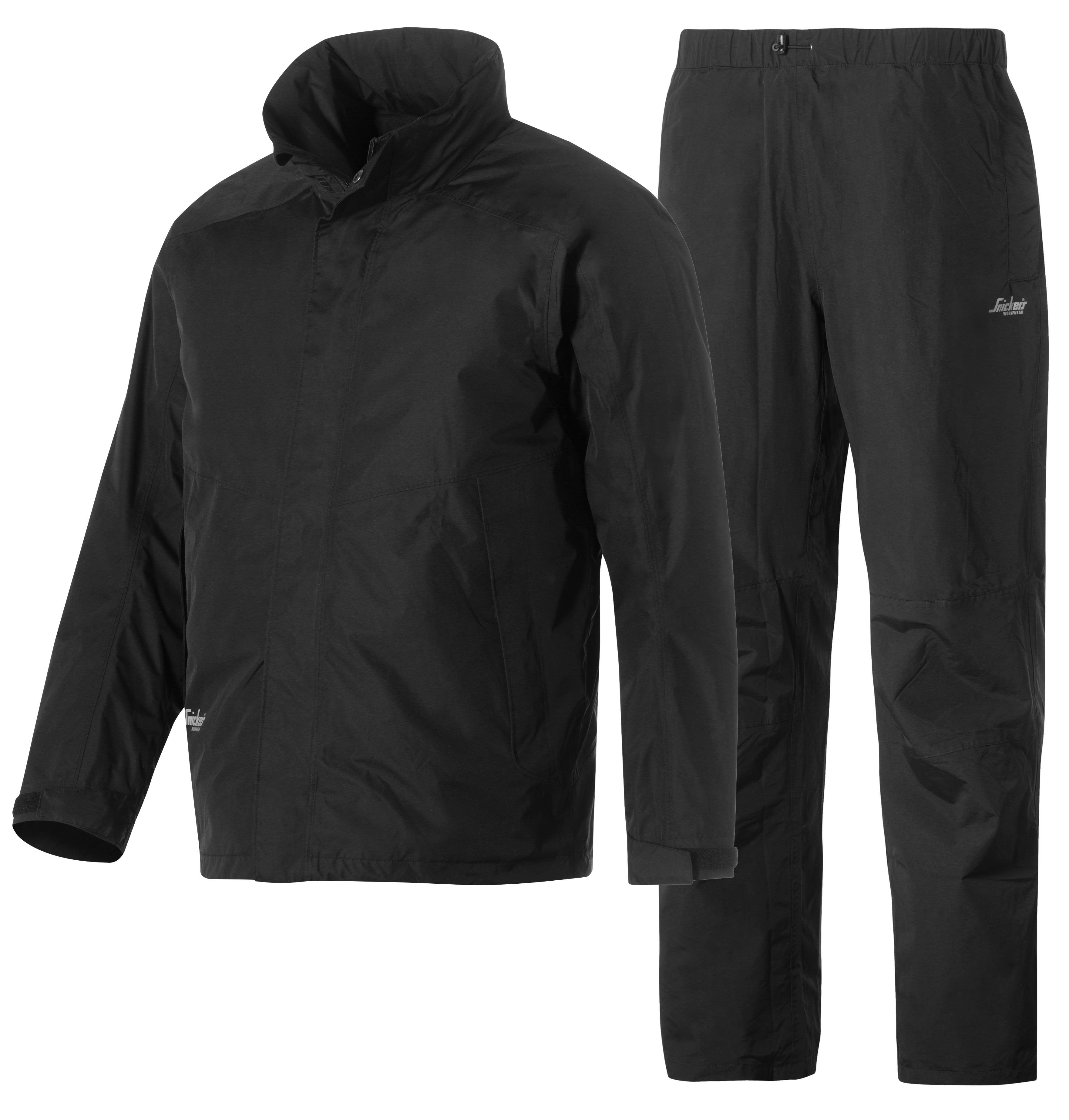 Snickers Workwear 8378 Regntøj sort Sort