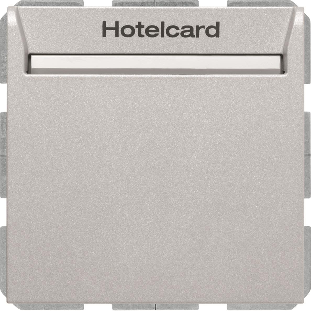 Hager 16408984 Hotellkortbryter S.1 Sølv