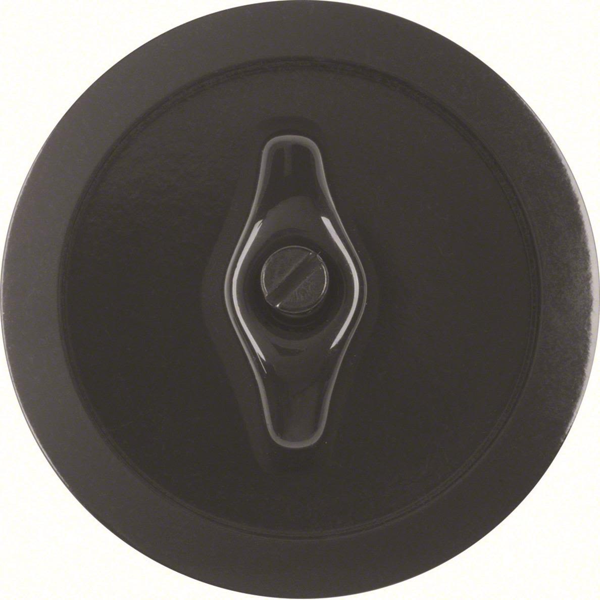 Hager 164701 Vrider for serie 1930 Svart