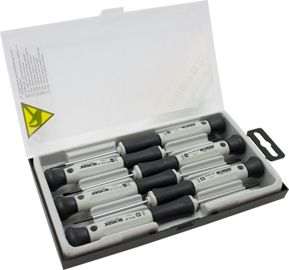 Ironside 120522 Skrutrekkersett 6 deler, ESD, spor og PH