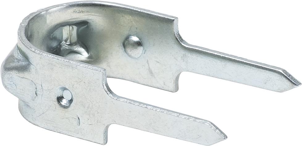 Letti 1317570 Klammer för trämaterial, el-zinkbelagd 16 x 18 mm, 50-pack
