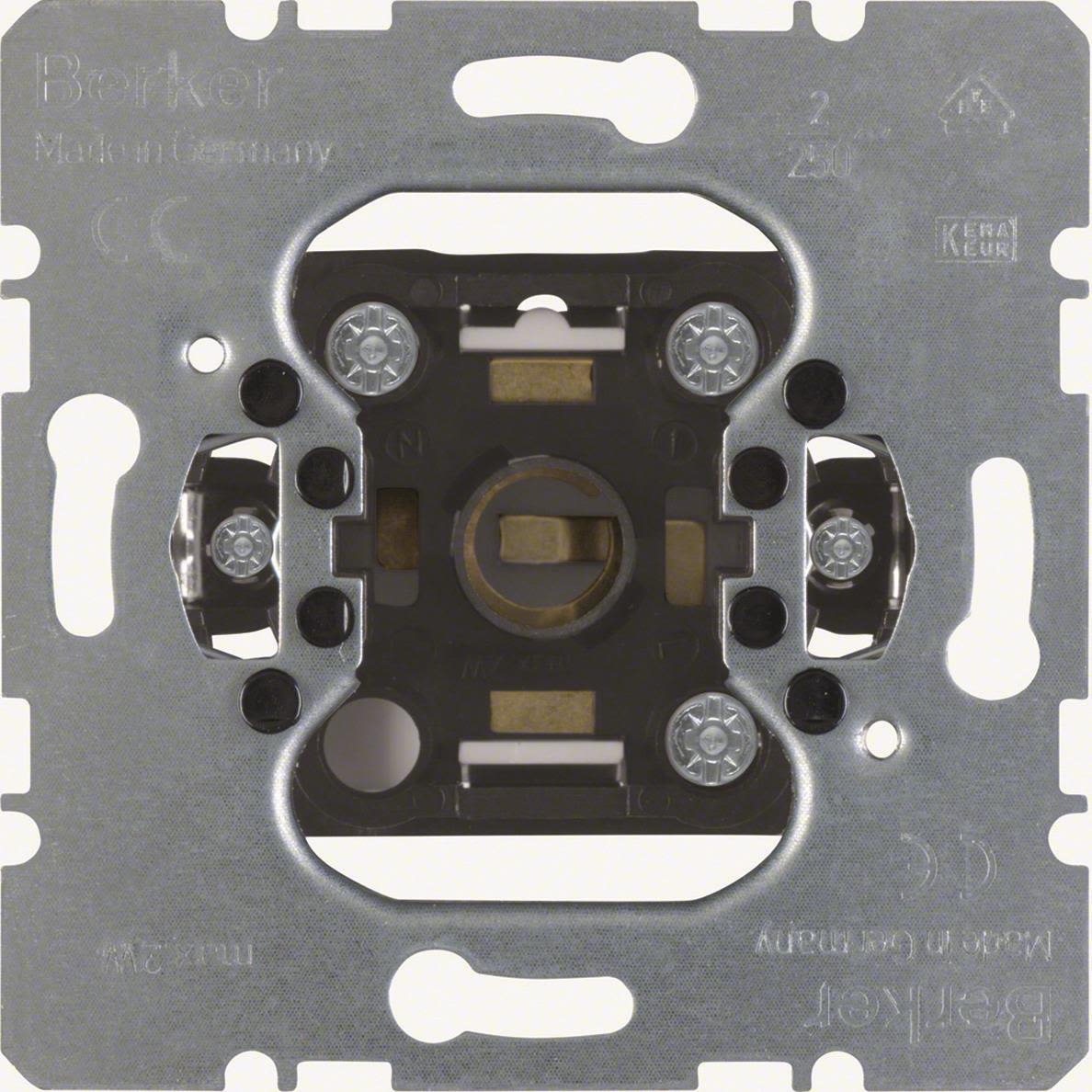 Hager 5101 Trykknappinnsats 10 A, for signallampe, E10