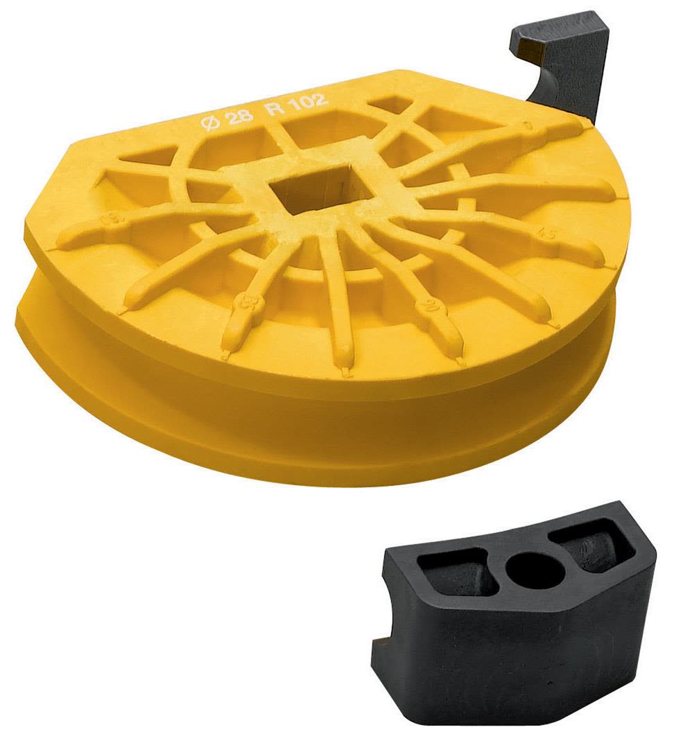 REMS 581180 Bockschablon för REMS Curvo 50 25 mm