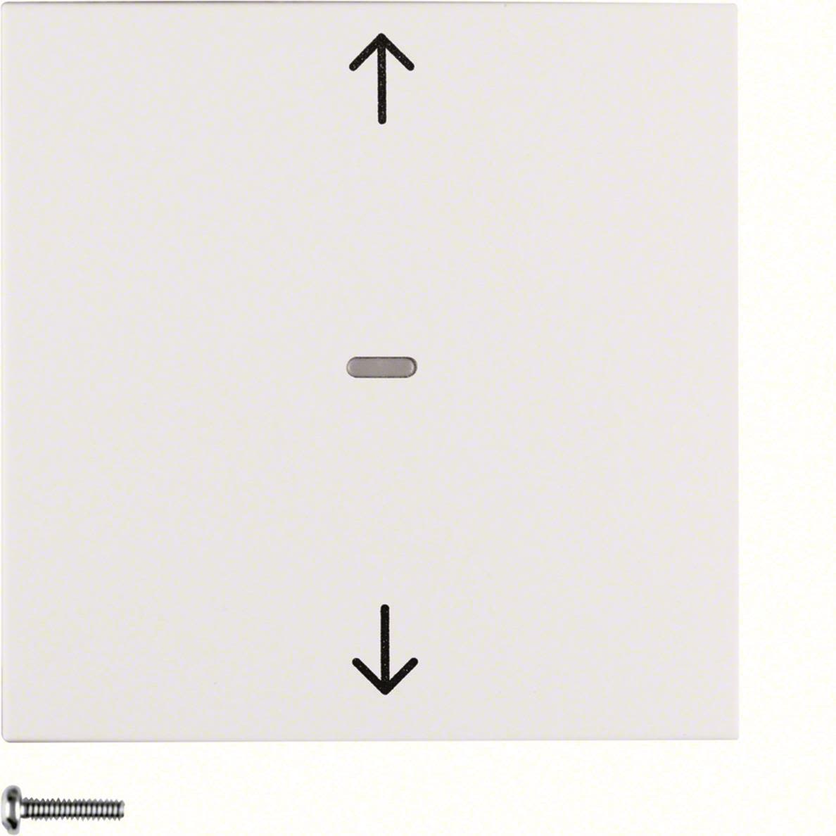 Hager 85241188 Jalusiknapp S.1 Polarvit