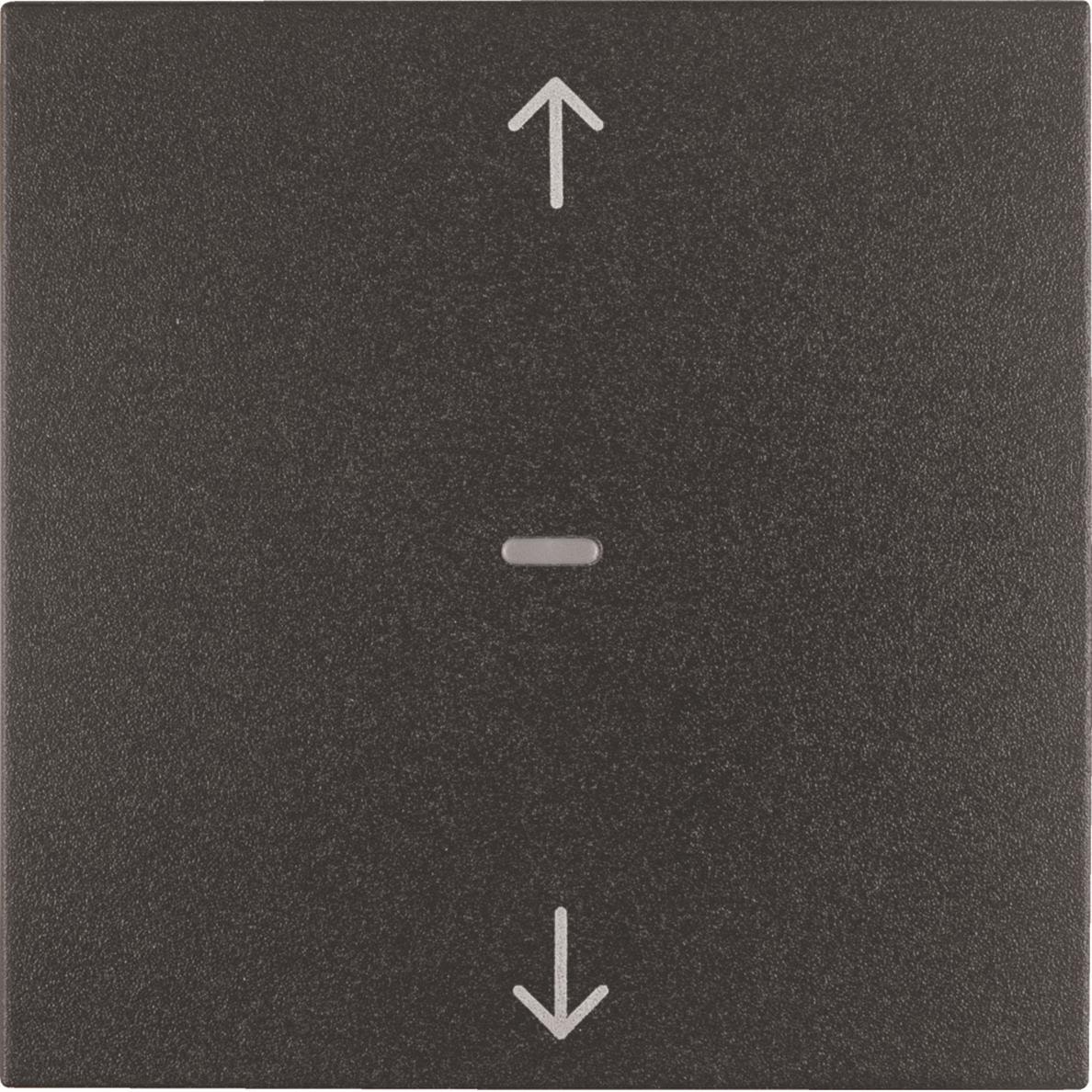 Hager 85241185 Jalusiknapp S.1 Antracit