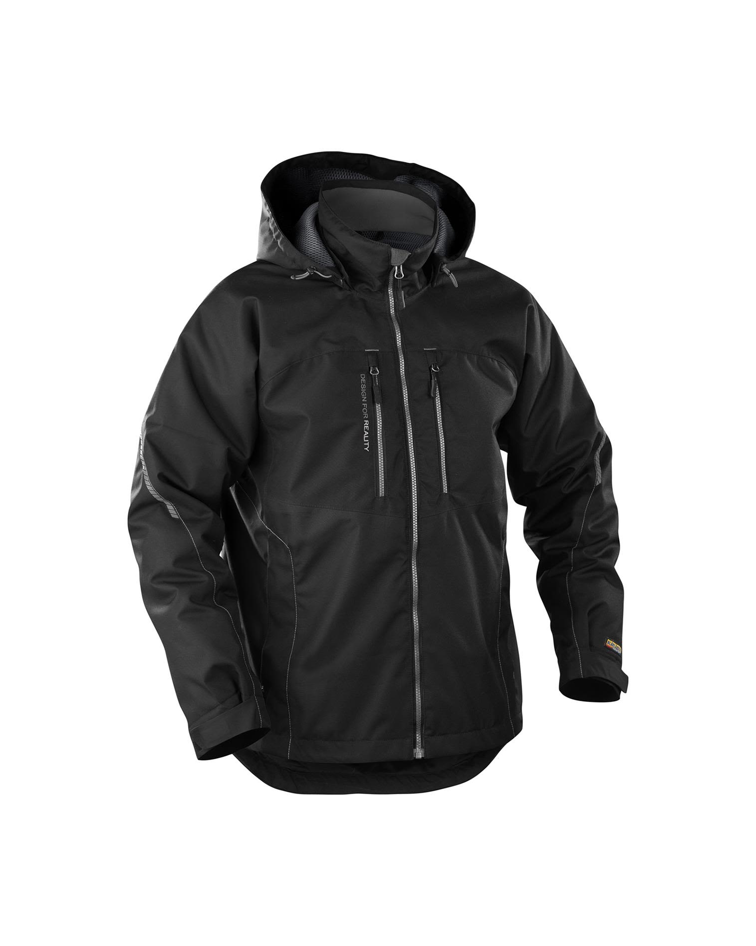 Lett fôret vinterjakke sort xs