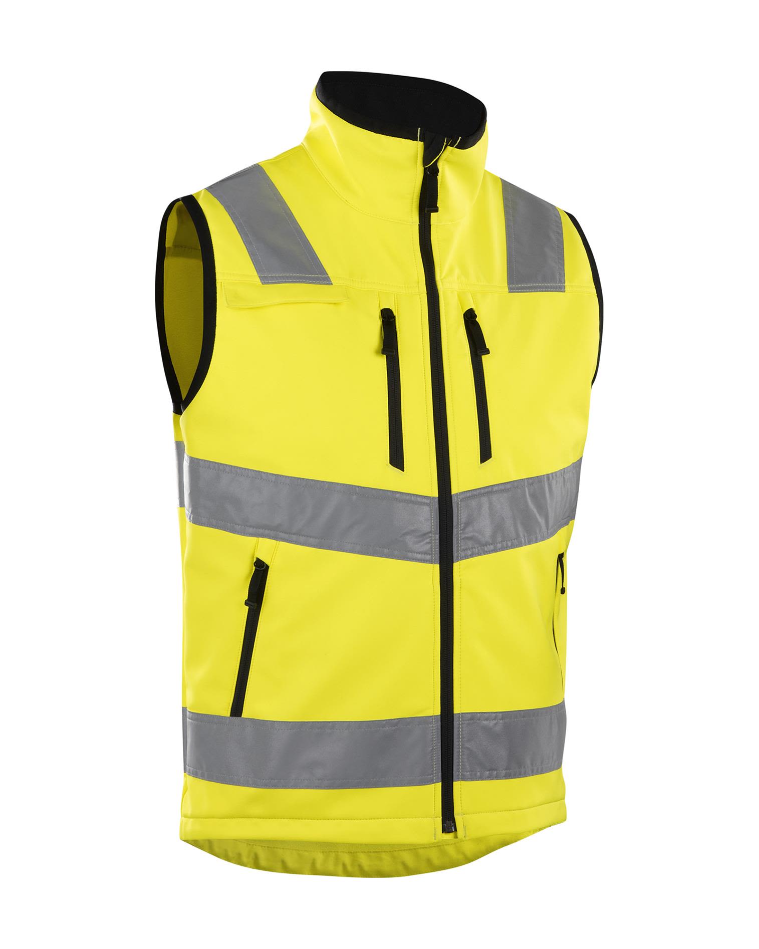 Blåkläder 304925173300XXL Synlighetsvest varselgul, softshell Str. XXL