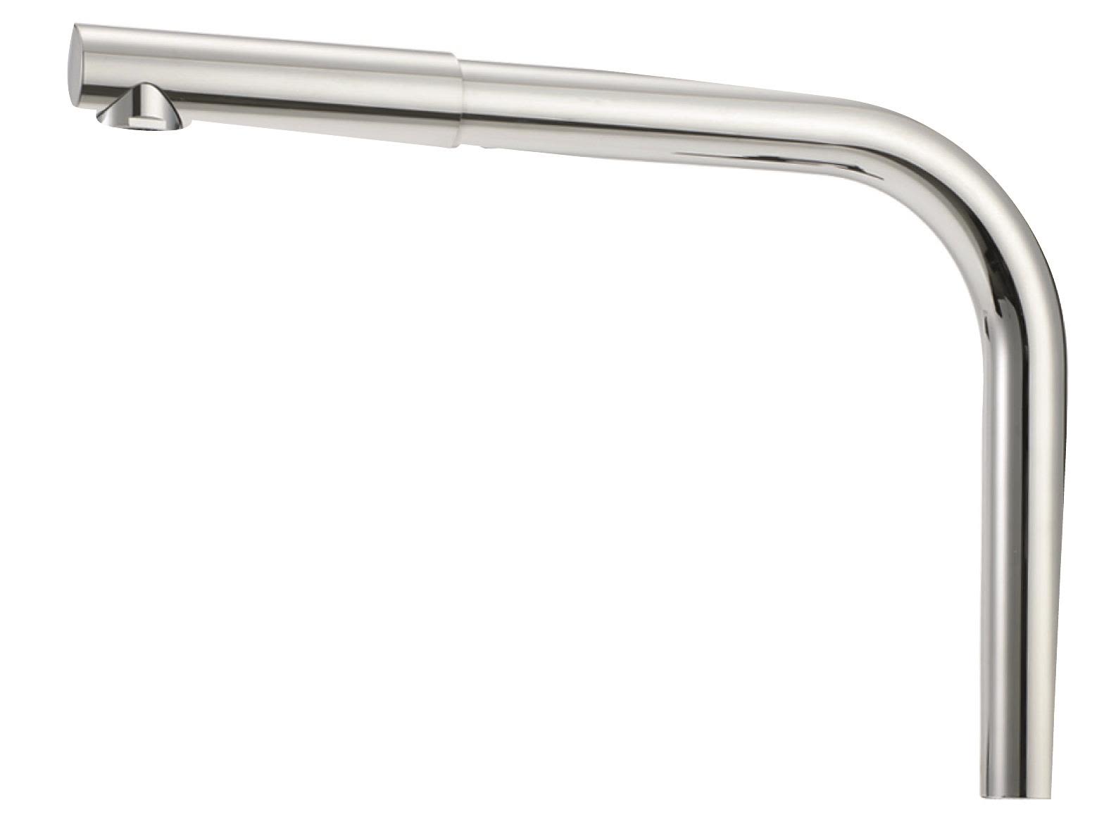 Mora 409397.AE Utloppspip svängbar, krom