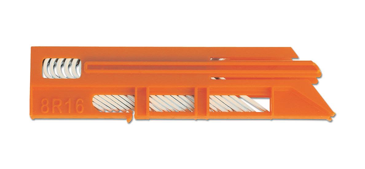 Norwesco 750122 Magasin elförzinkad 8-9 mm, 100-pack