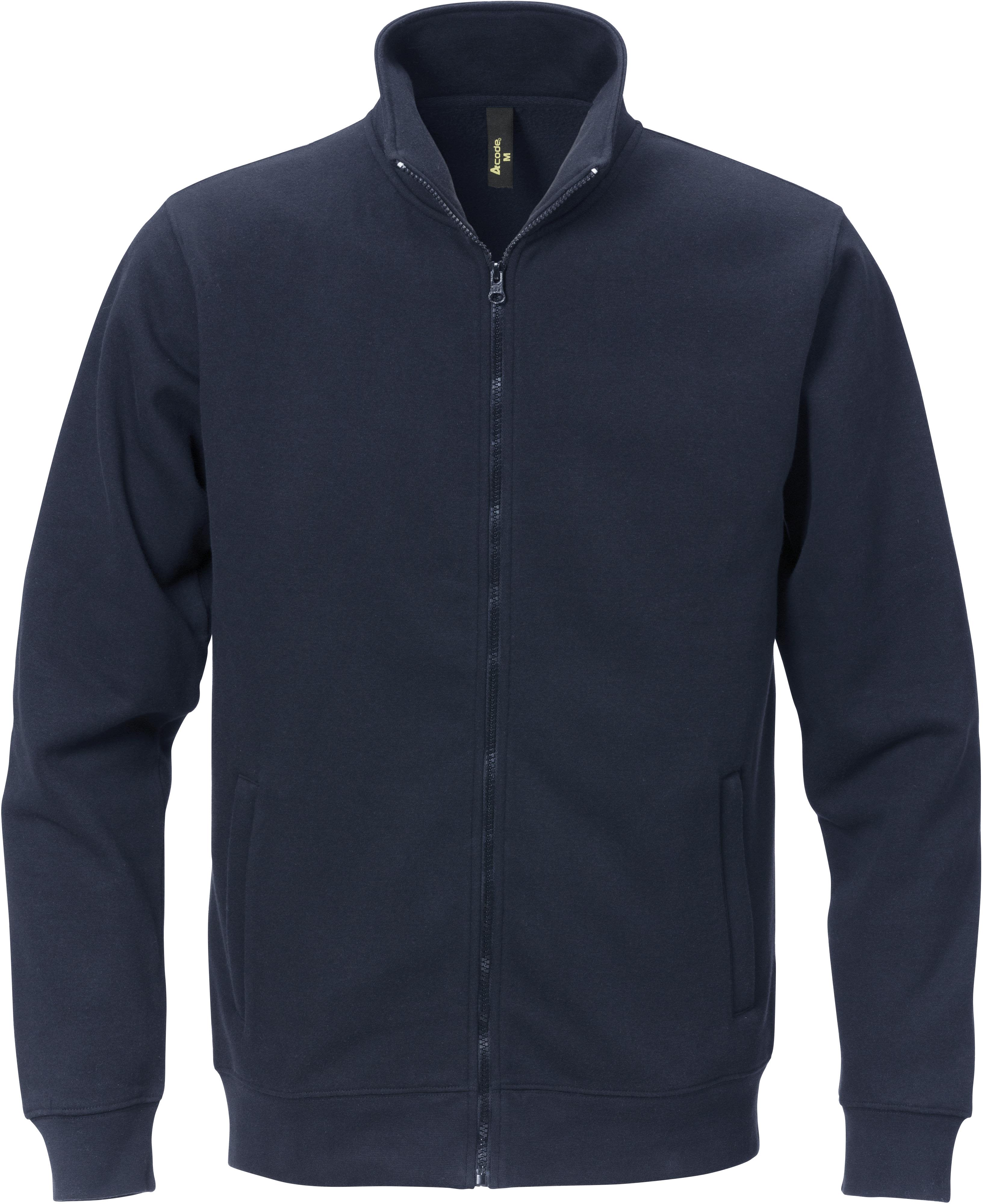 Fristads 1733 SWB Sweatshirtjakke marineblå Marineblå