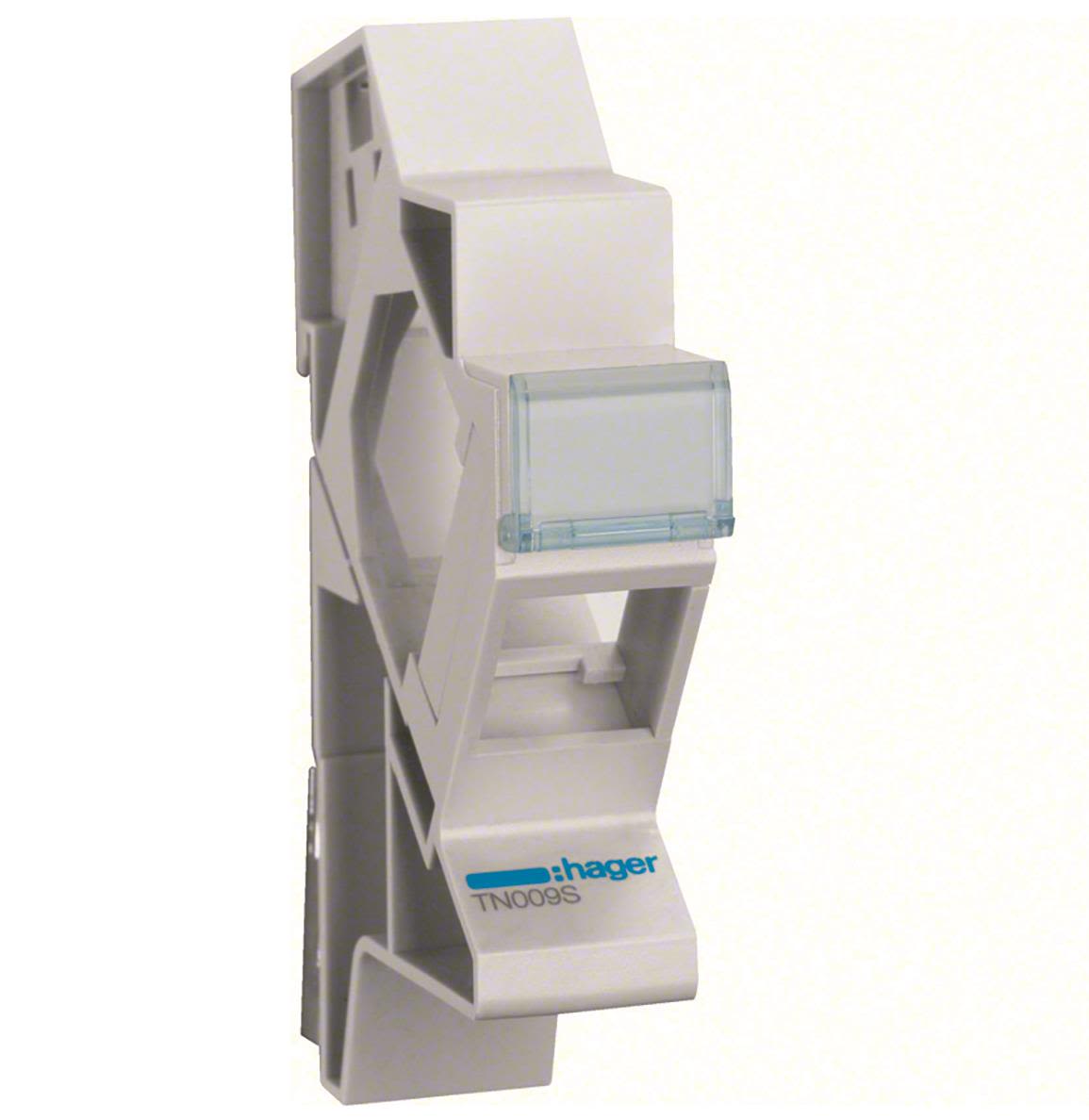 Hager TN009S Hållare RJ45, Keystone