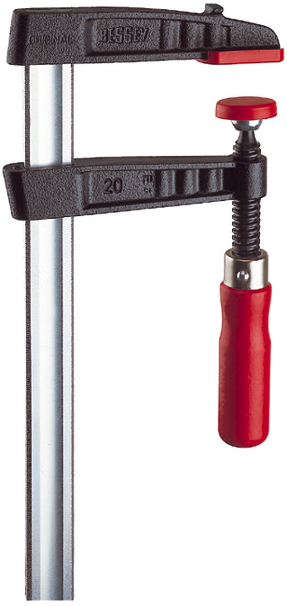 Bessey TG30 Skruvtving Kulledande tryckbrickor som skyddar Spännvidd 300 och djup 140 mm