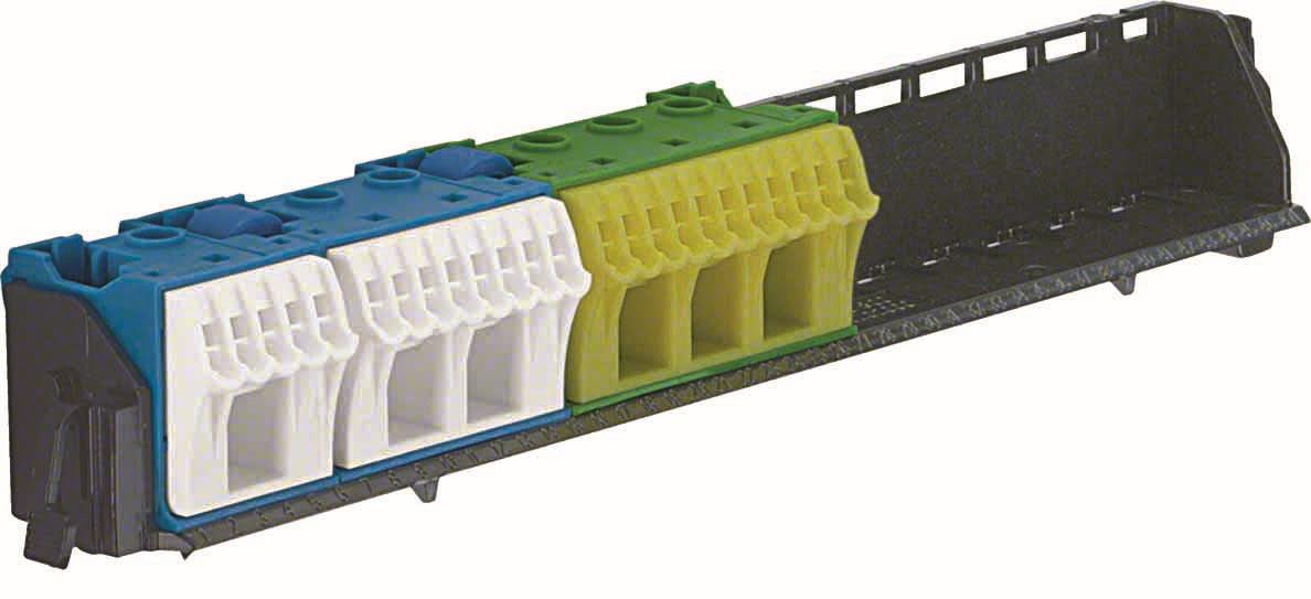 Hager VZ761 Nollskena 3x16 + 13x4 mm²