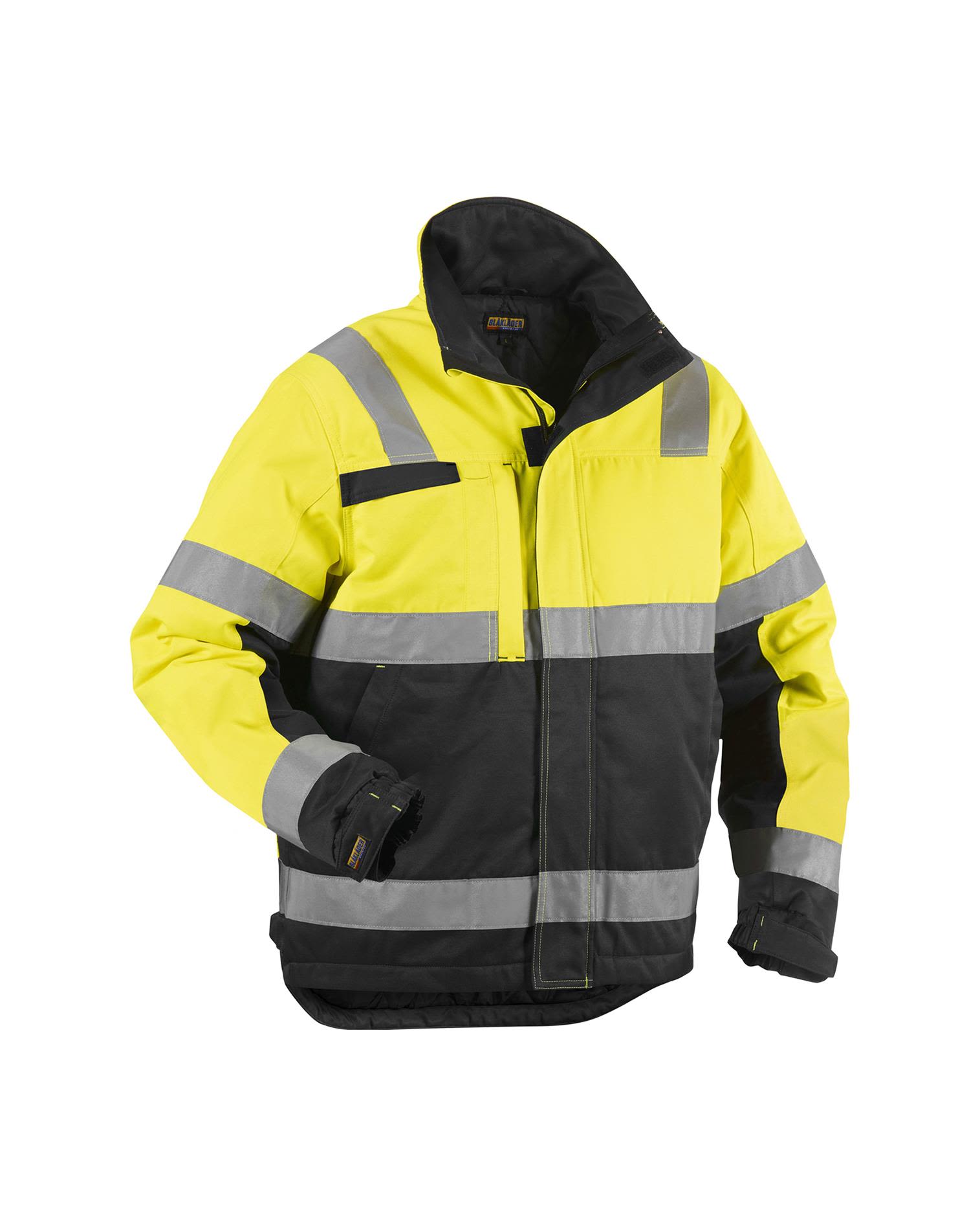 Blåkläder 486218113399XXL Synlighetsjakke varselgul/svart, vinter Str. XXL
