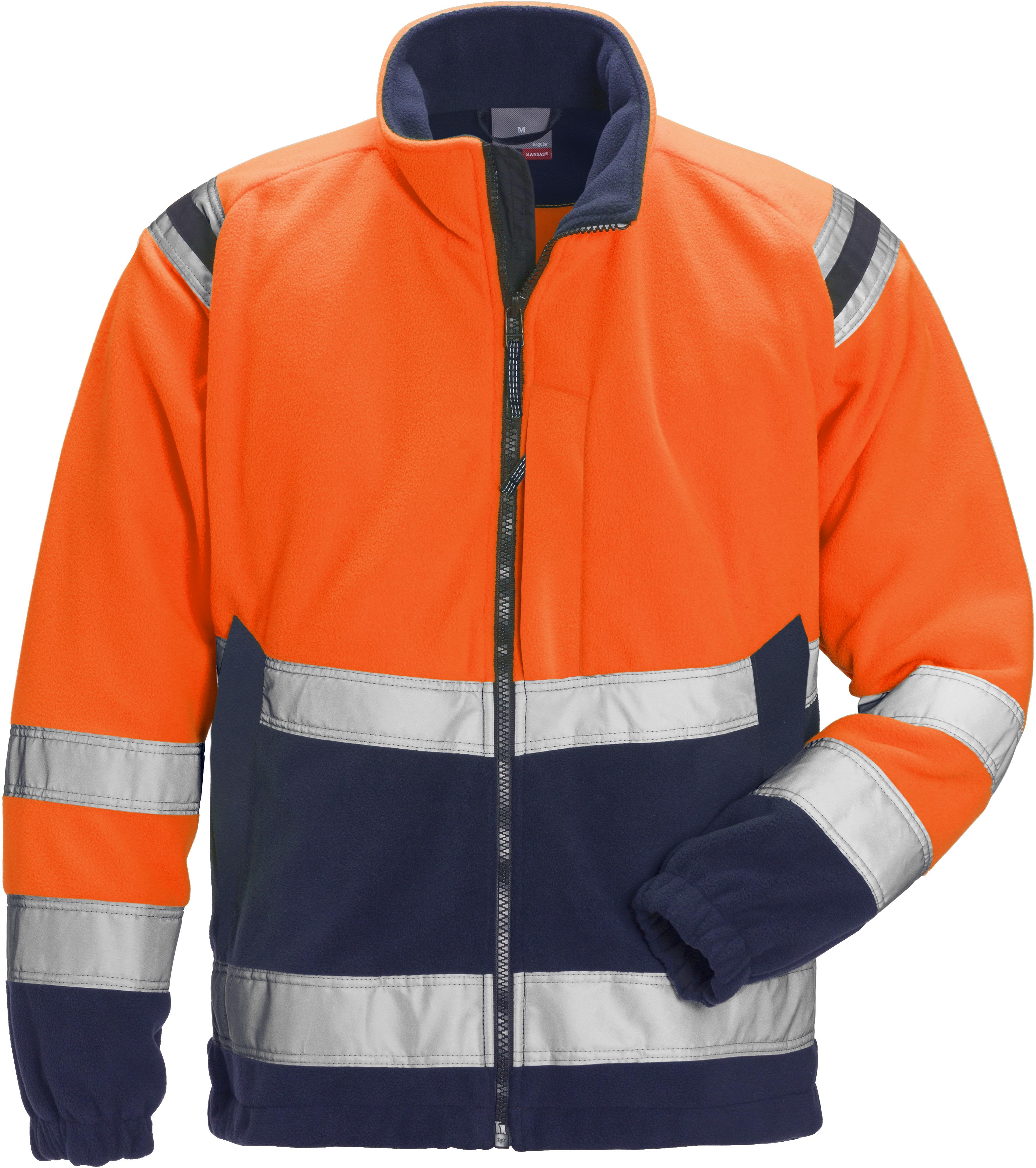 HI-VIS FLEECEJAKKE KL.3 ORA XS