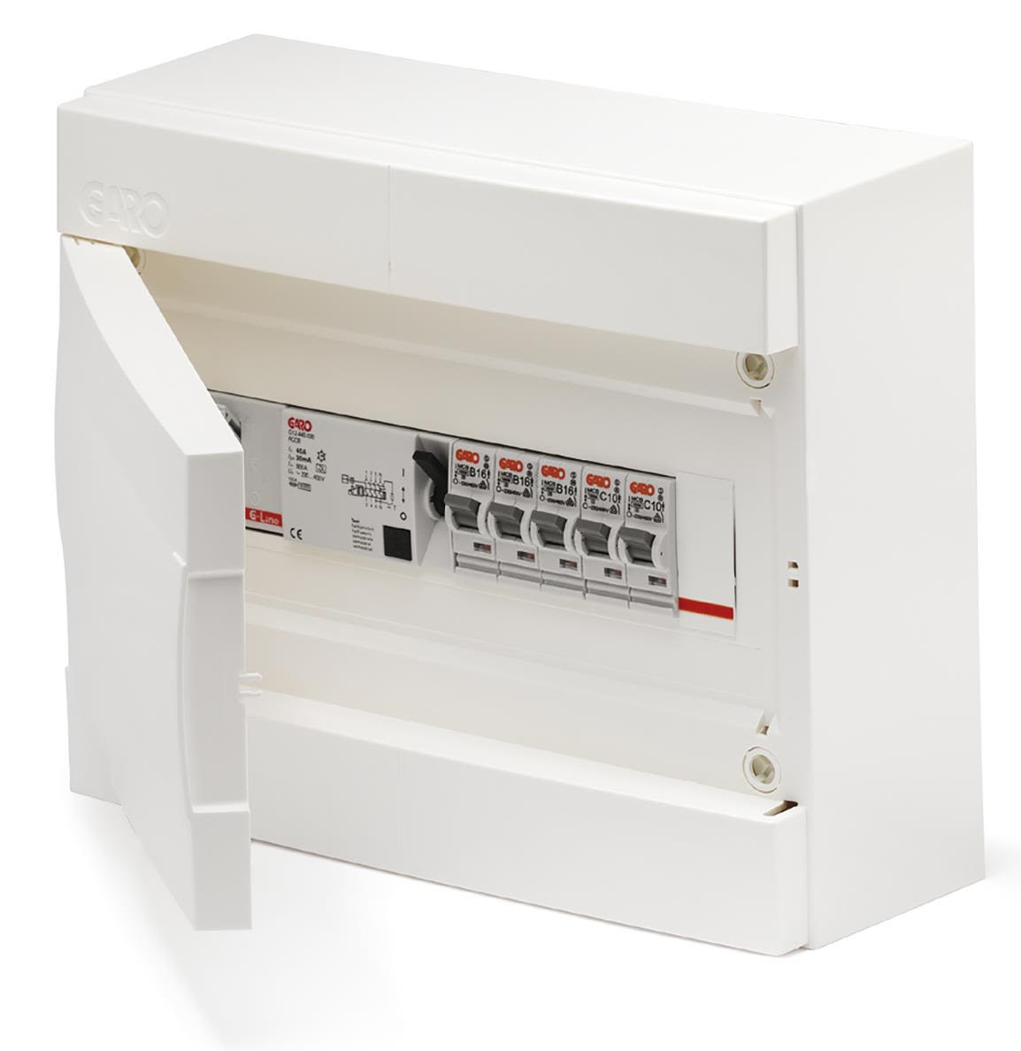 Garo NUP 113 Centralapparat färdigkopplad, IP31 1 x 13 moduler