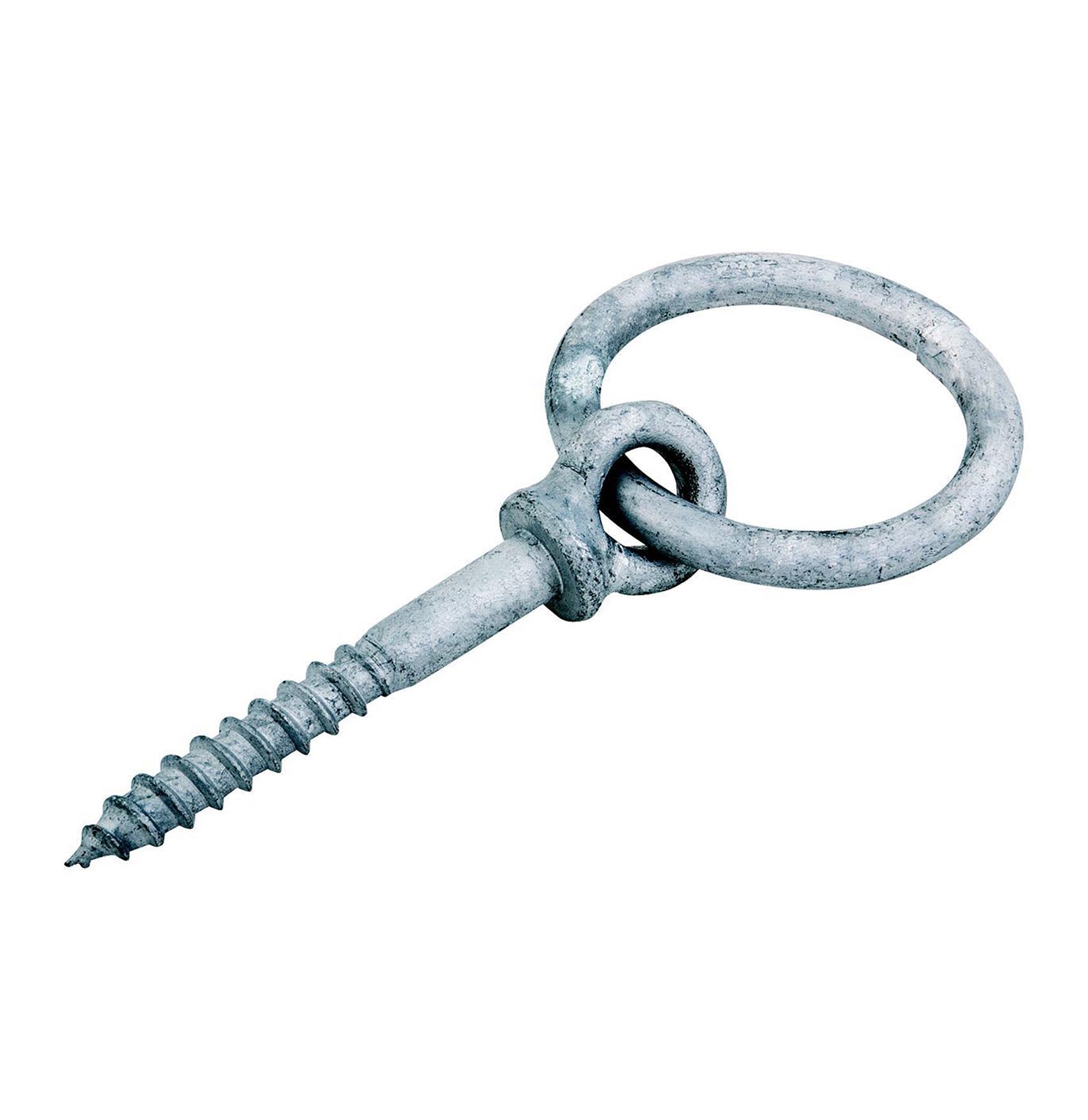 Gunnebo G006757060 Ögleskruv med ring, trägängad M6