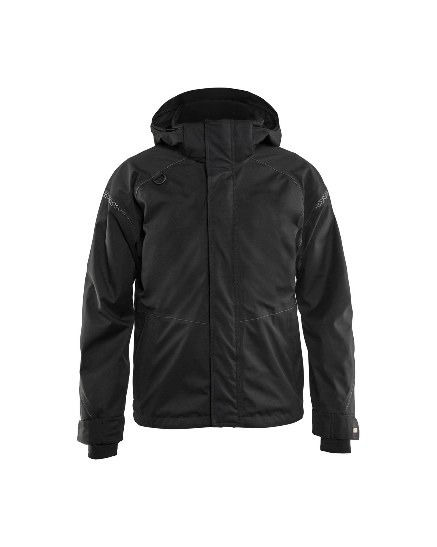 Blåkläder 498819879900XL Shelljakke sort Stl XL