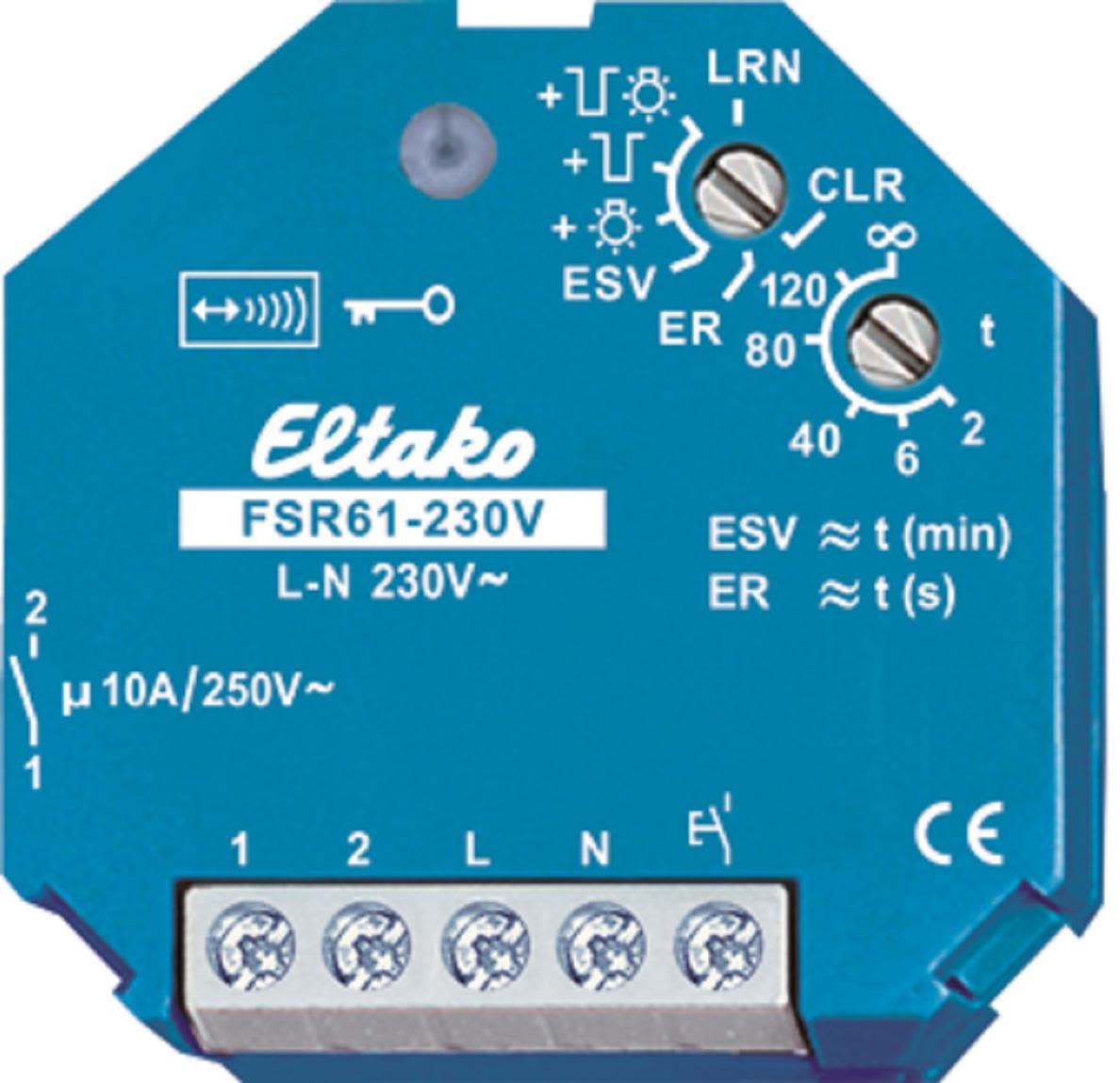 Eltako 30100005 Impulsrelä 10A/250V AC 45 mm