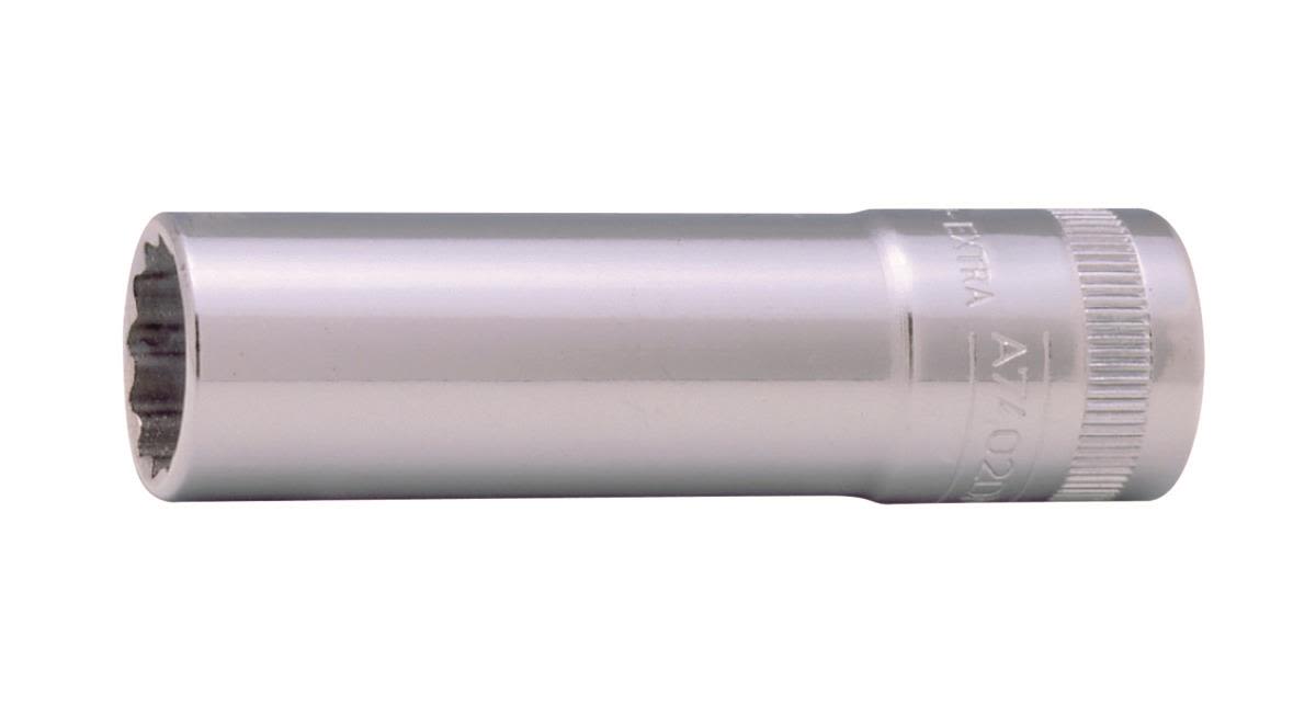 Bahco Pipe, tolvkant, metrisk 3/8”, Stikkontakt, 3/8, Metrisk, 1 hoder, 17 mm, Stål