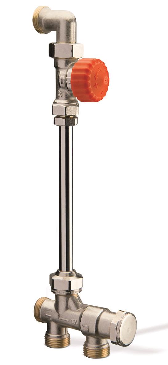 TA Eclipse Tworett 500 Radiatorkoppel 2-rörs c/c 448-450mm