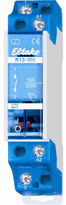 Eltako R12-100-230VAC Arbetsströmsrelä 1 slutande, 230 V, 16 A