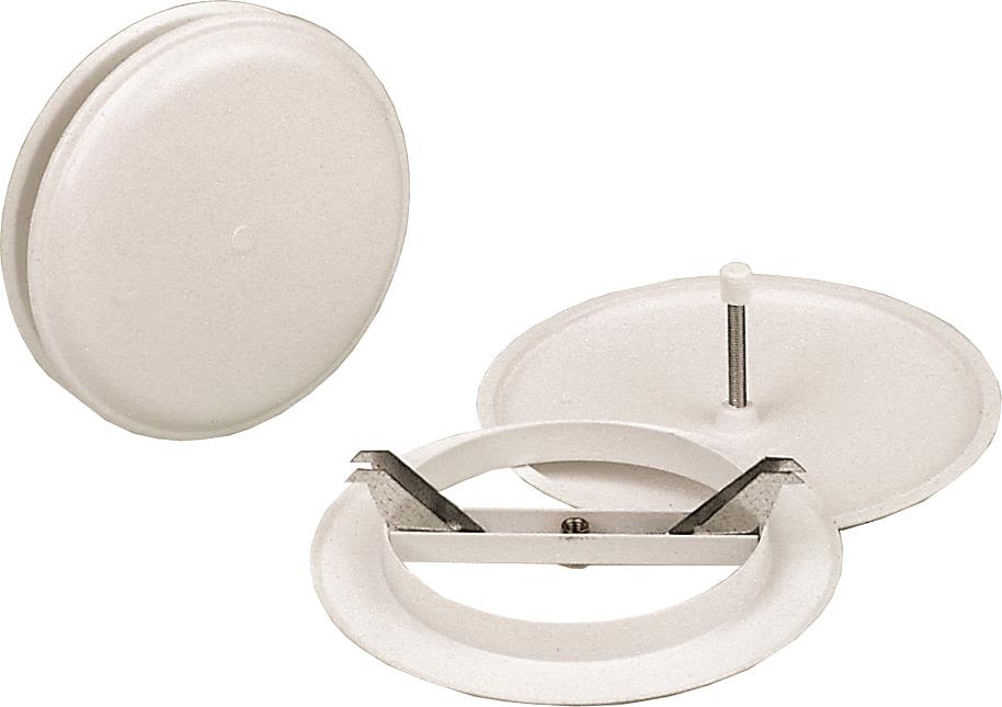 Pisla 31100060 Tallriksventil med snabbmonteringsram 125 mm