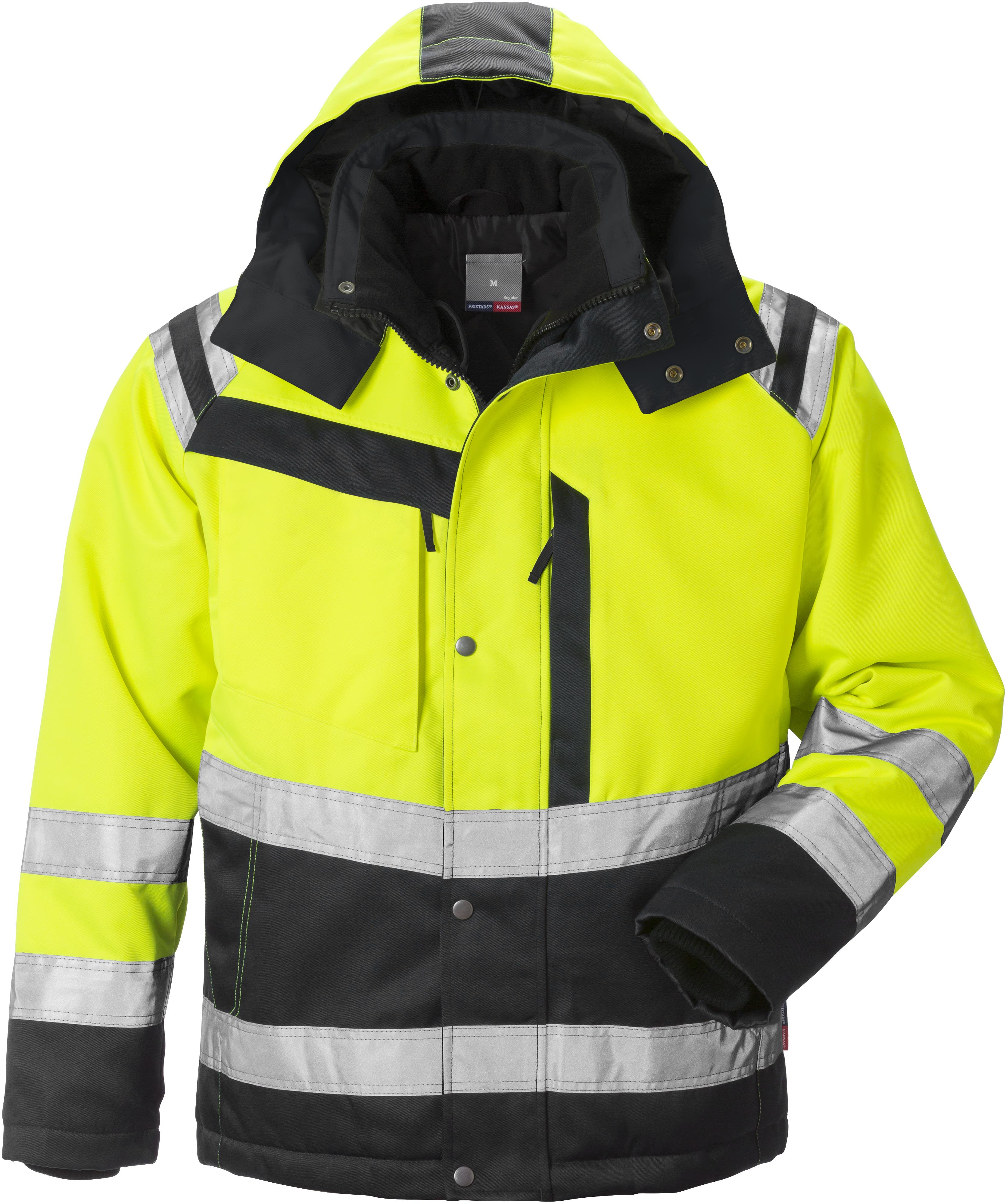HI VIS VINTERJAKKE GUL S