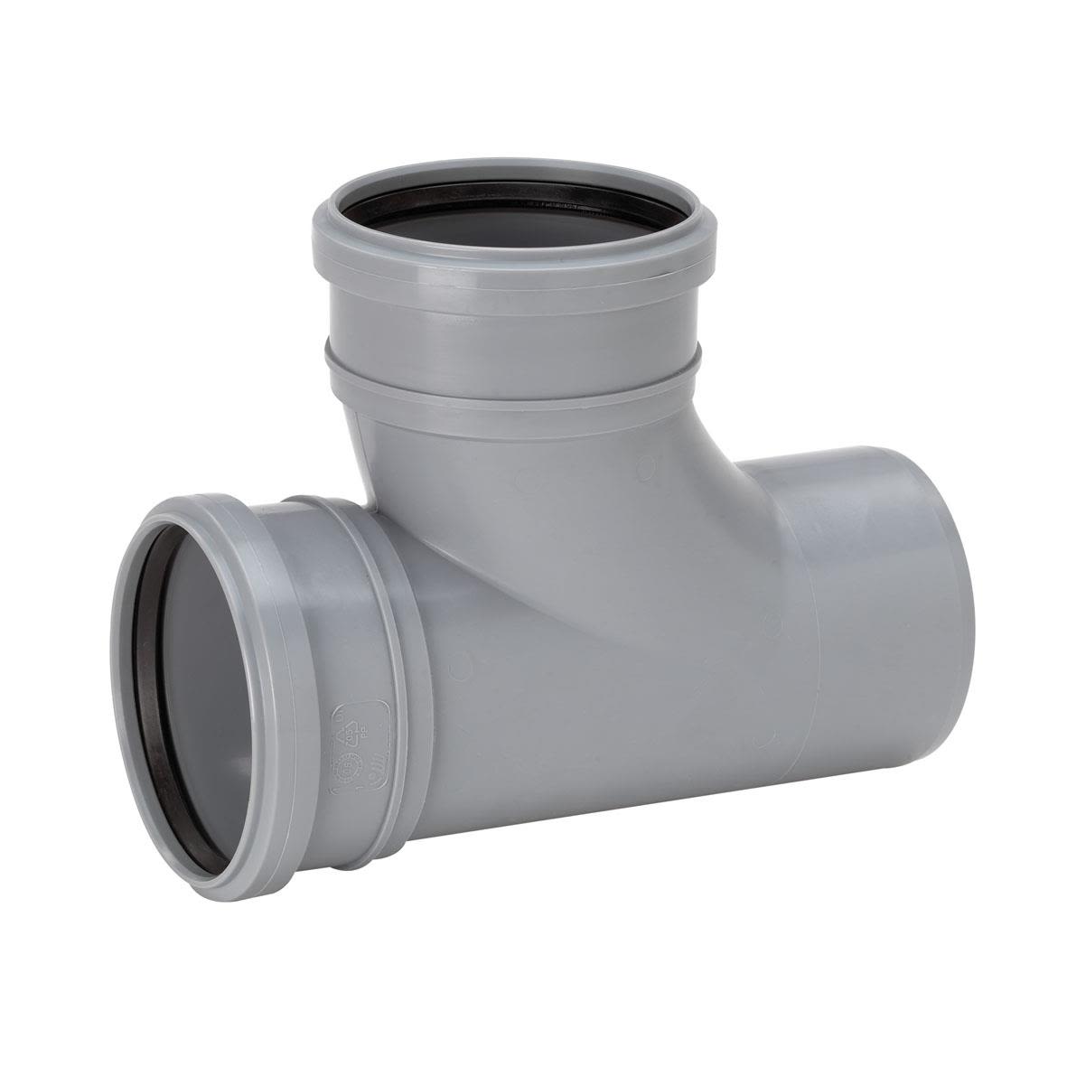 Uponor 3002602421 Grenrör 88,5° 110 x 110 mm