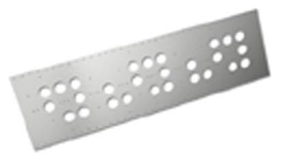 LK Systems 1872227 Väggskena 160 c/c