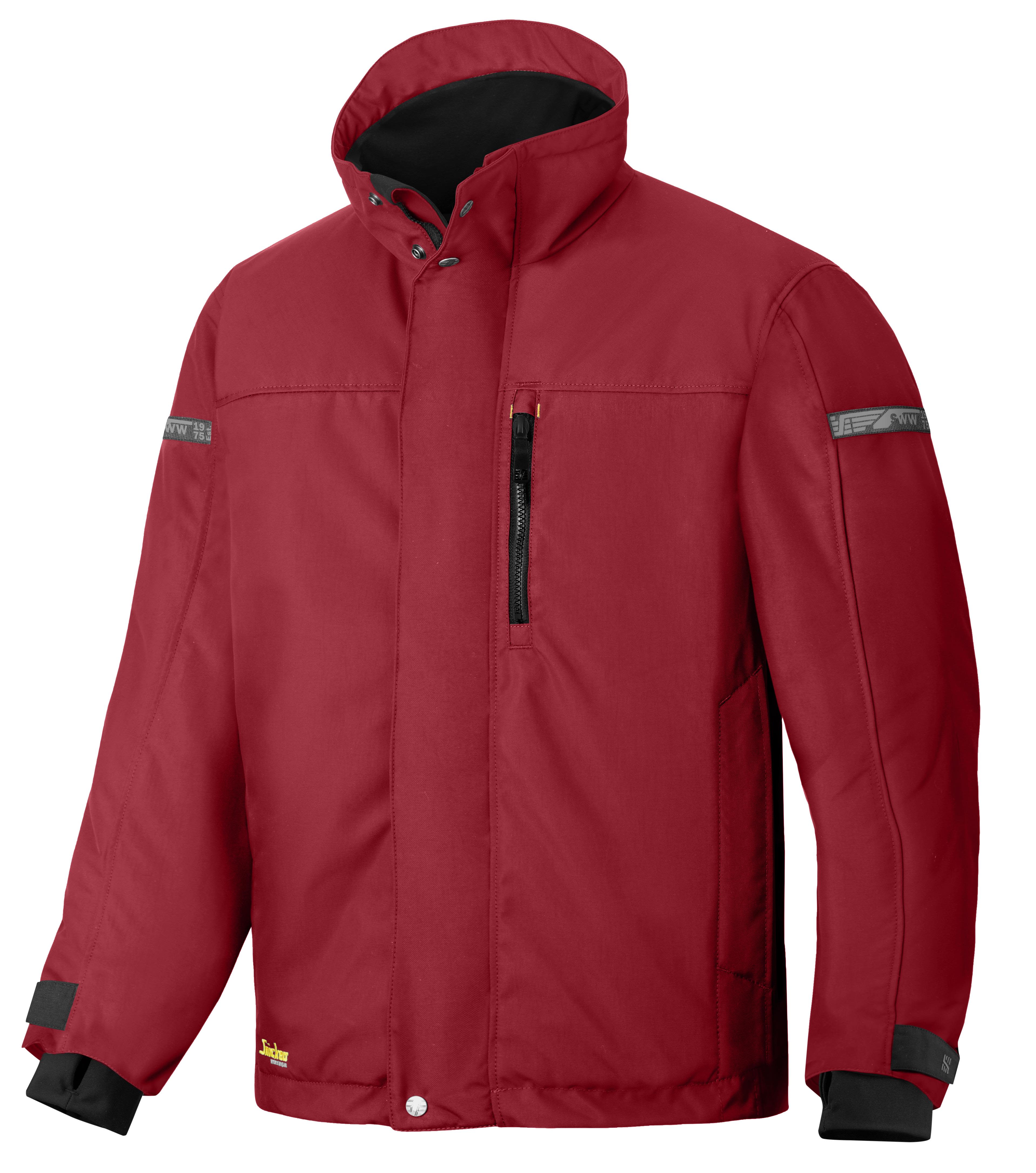 Snickers Workwear 1100 AllroundWork Vinterjakke rød Rød