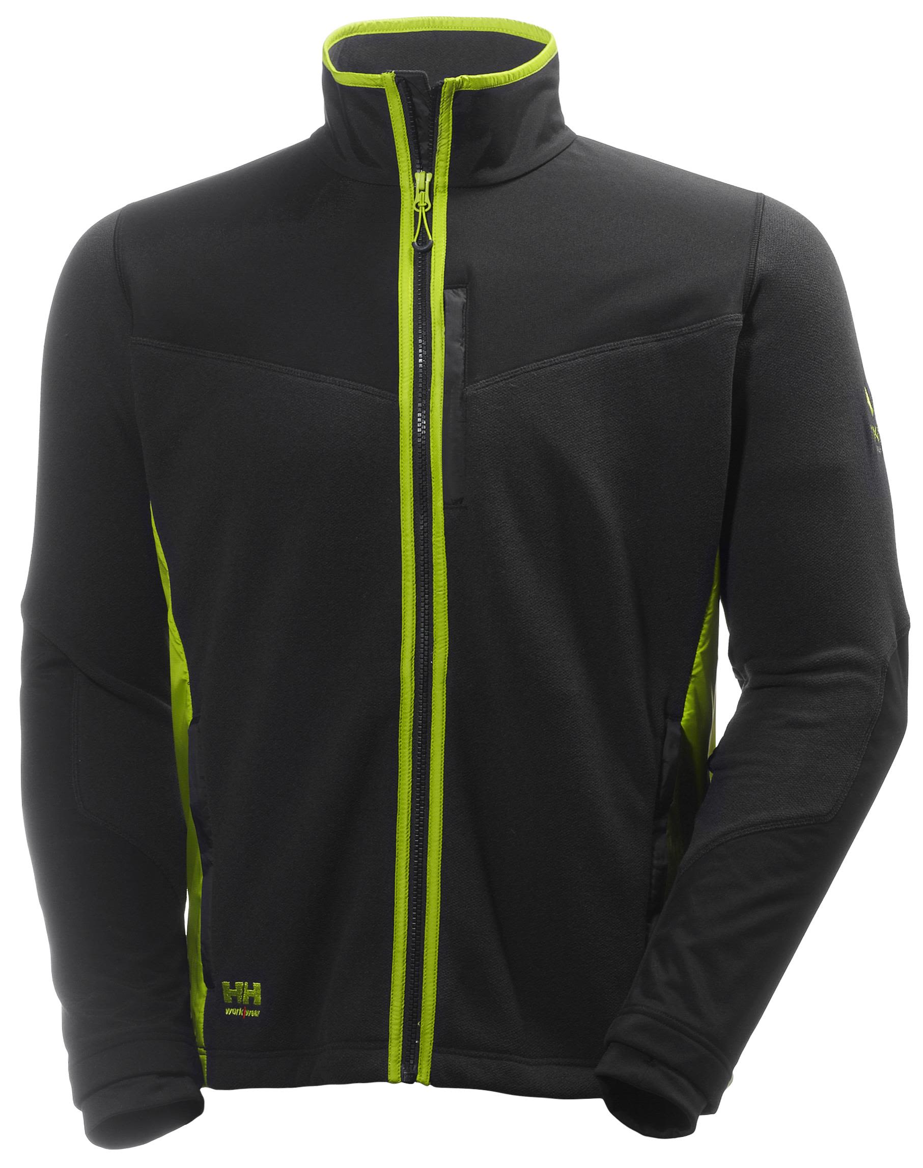 Helly Hansen Workwear Magni 72170-949 Fleecejakke svart/lime Str. M