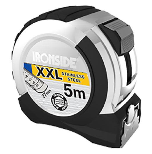 Ironside 100701 Måttband 5 mx27 mm, rostfritt
