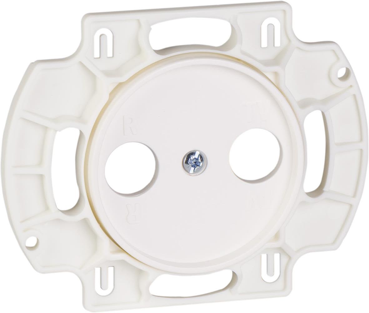 Schneider Electric WDE000919 Centrumplatta IP20 Antennuttag Radio/TV