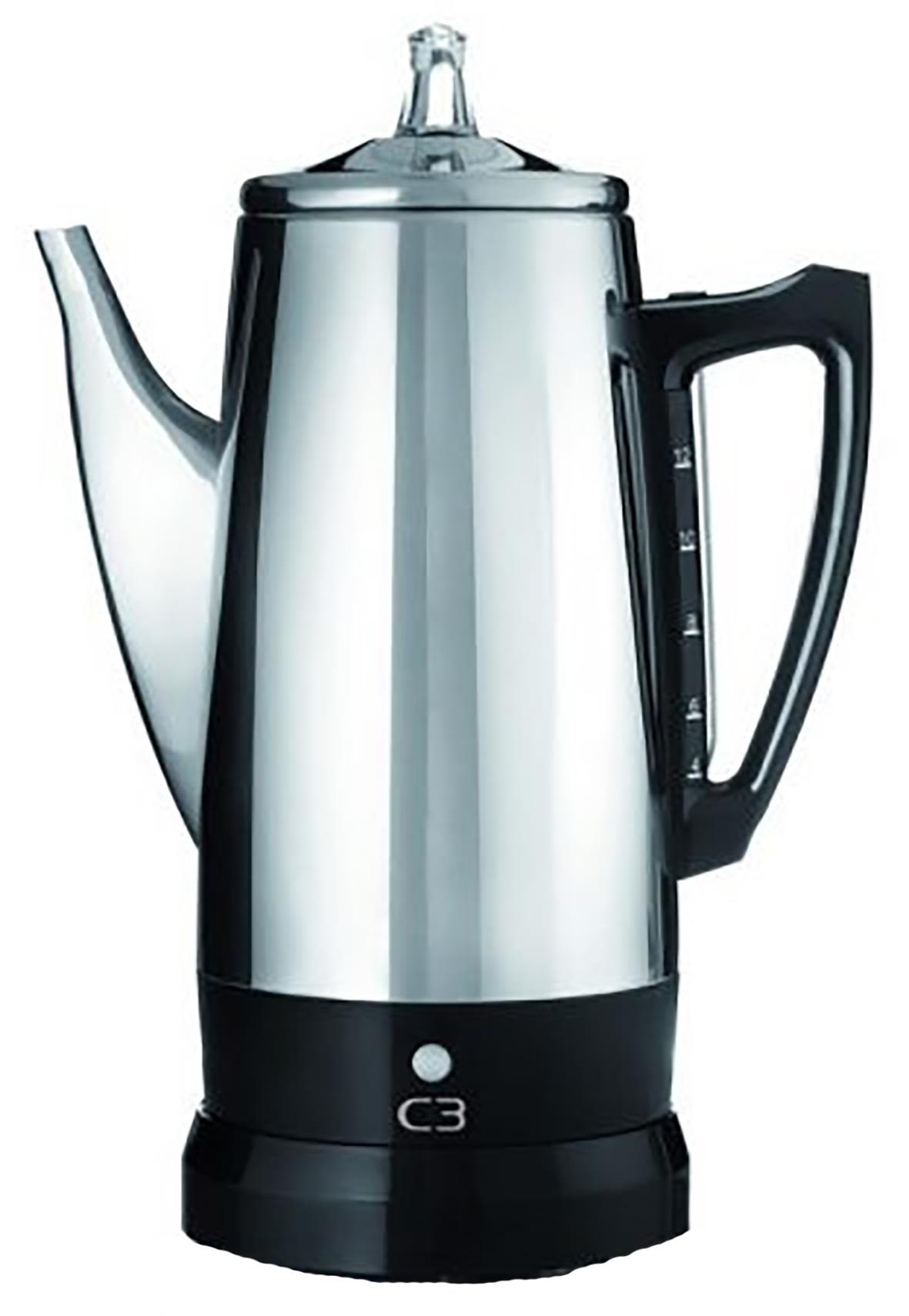 C3 Basic Perkulator 12 koppar