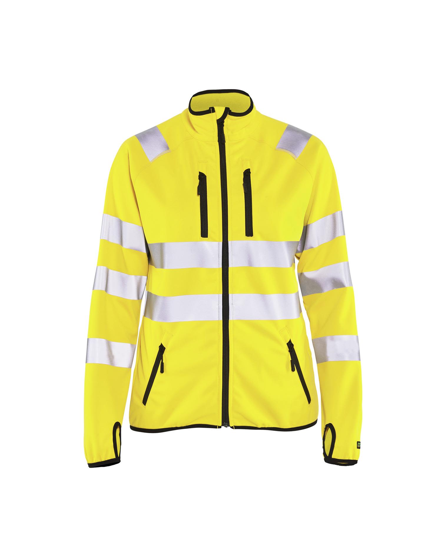 Blåkläder 492625123300XXXL Softshelljakke dame, varselgul, varsel Str. XXXL