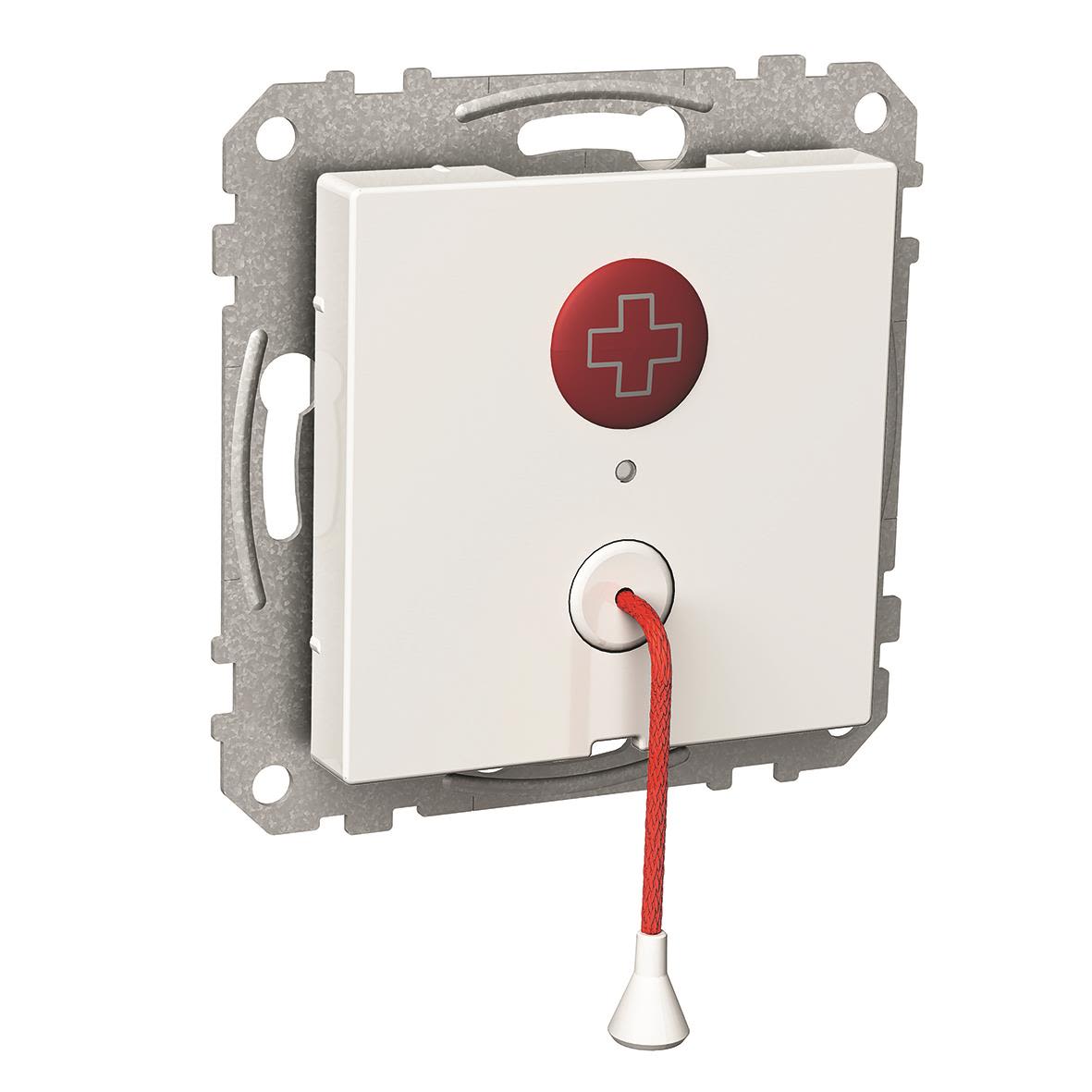 Schneider Electric WDE002247 Nödknapp för montage i apparatdosa