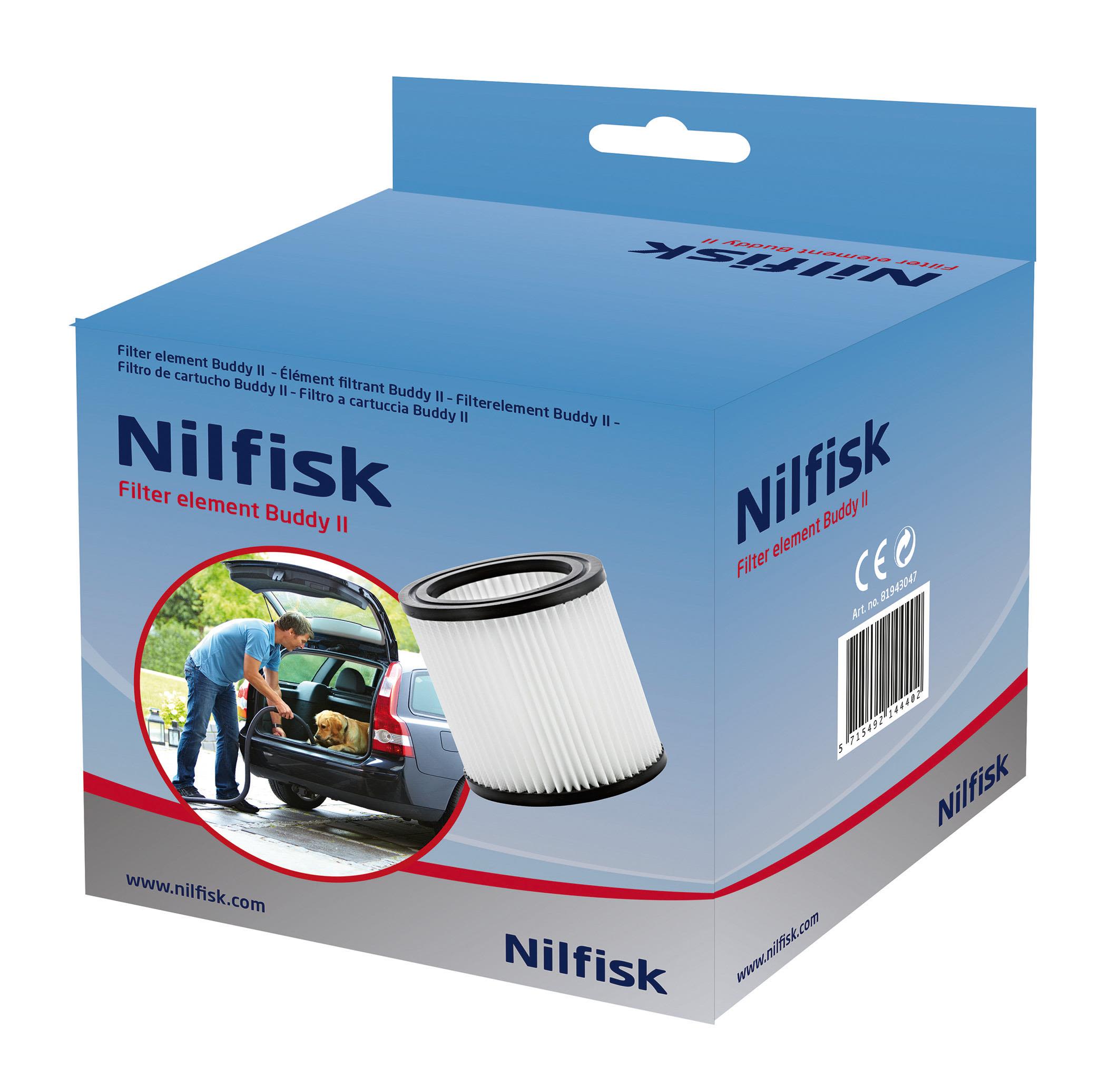 Nilfisk 81943047 Filter till Buddy II