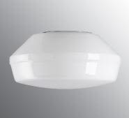 Ifö Electric 1-6111-1 Glaskupa med gänga 130/210 mm, gänga: 92,5 mm
