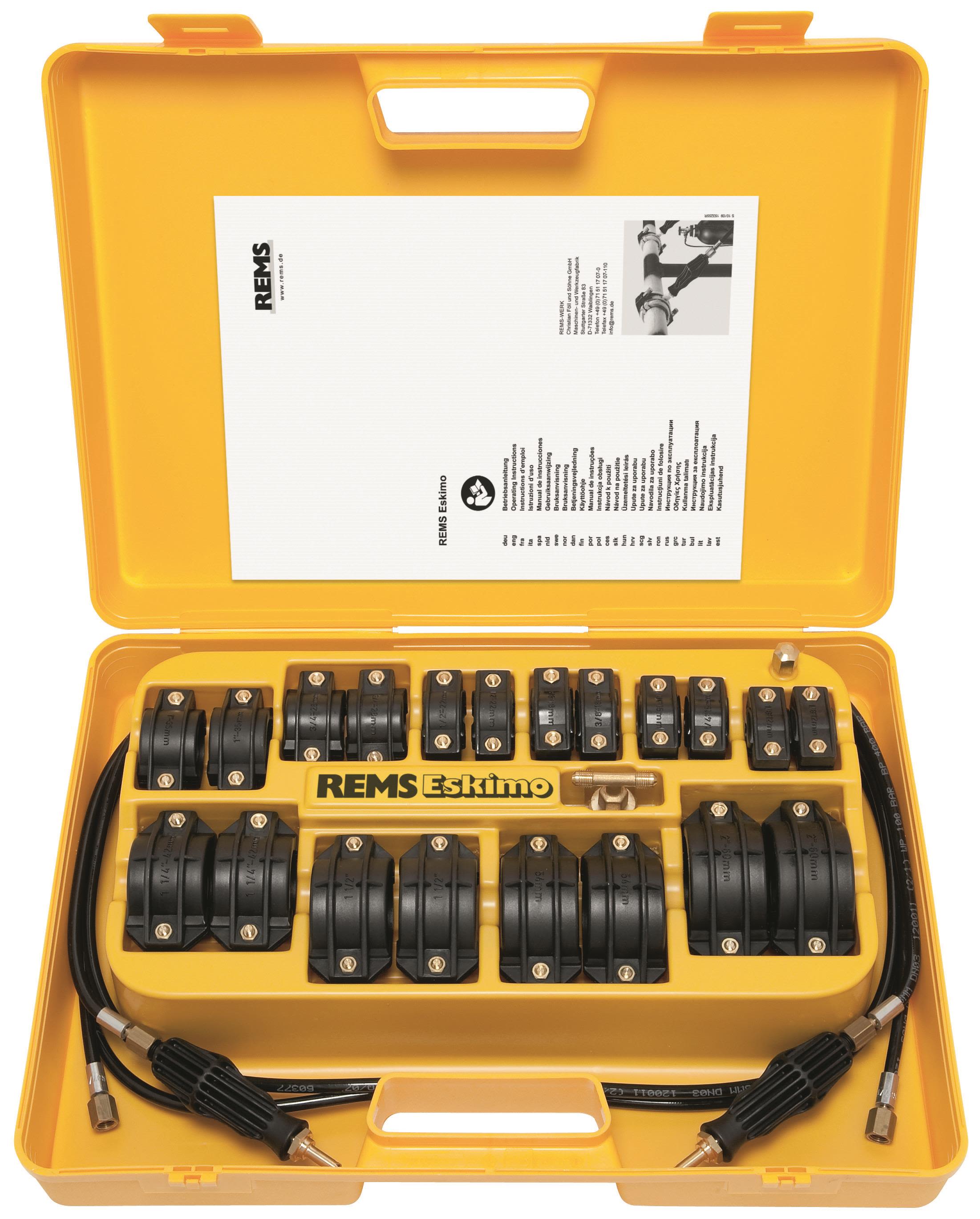 REMS Eskimo Set Rörfrysningsmaskin 1/8